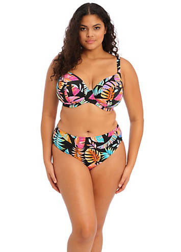 Elomi Tropical Falls Underwired Plunge Bikini Top Freemans