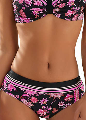 LASCANA Floral Print Bikini Briefs Freemans