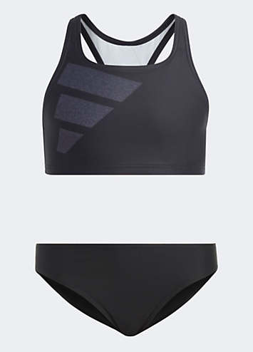 Adidas Performance Logo Detail Bustier Bikini Freemans