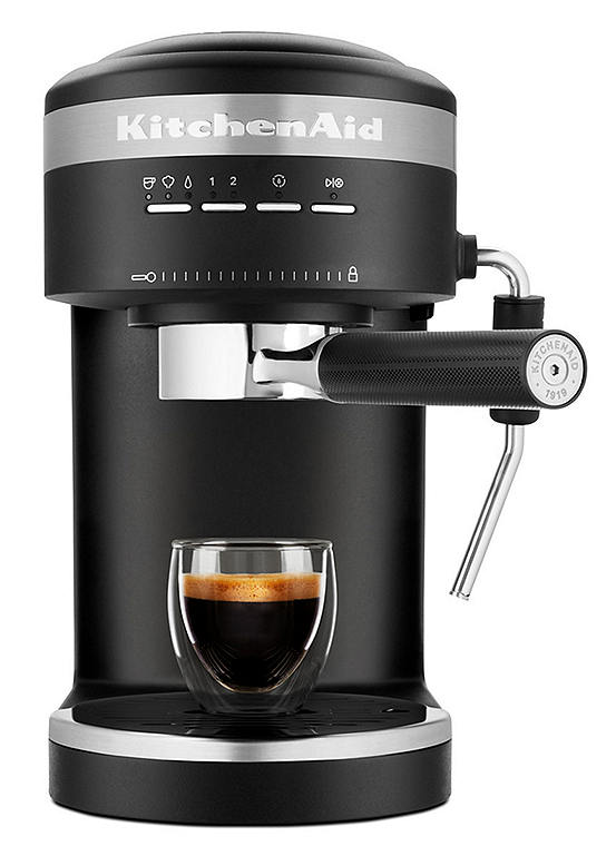 Kitchenaid Kes Bbm Semi Automatic Espresso Coffee Machine Onyx