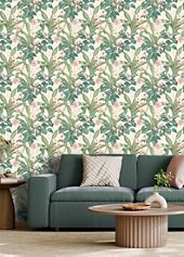 Calm Ditsy Floral Par Next - Duck Egg - Papier Peint : Wallpaper Direct