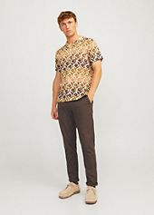 Jack & Jones slim smart trouser in grey check
