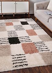 The Homemaker Rugs Collection Pure Jute Scalloped Rug | Freemans