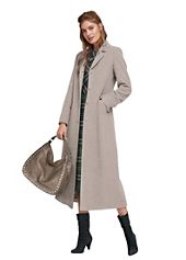 Heine Slim Fit Long Coat | Freemans