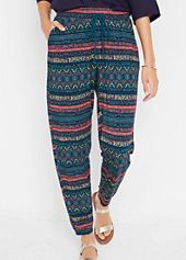 Izabel London Leopard Print Harem Pants 