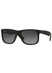 Ray Ban New Wayfarer Polarised Men S Sunglasses Black Frame With Green Lenses Freemans