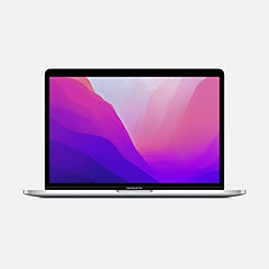 13-inch MacBook Pro: Apple M2 Chip with 8-Core CPU and 10-Core GPU, 256GB SSD - Silver