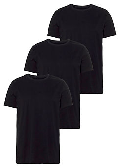 AJC Pack of 3 Round Neck T-Shirts