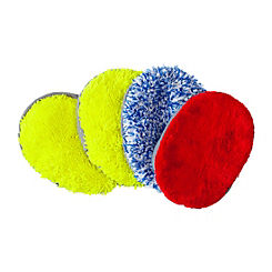 AVA Pack Of 4 Mixed Microfiber Pads