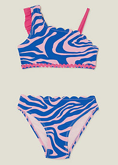 Accessorize Girls Animal Print Bikini Set