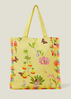 Accessorize Girls Floral Print Shopper Bag