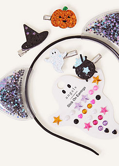 Accessorize Halloween Cat Ear Accessory Bundle