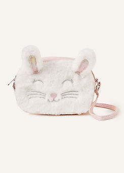 Accessorize Kids Fluffy Bunny Bag