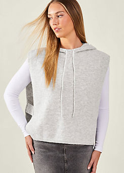 Accessorize Knit Hooded Tabard