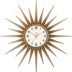 Acctim Stella Gold Wall Clock