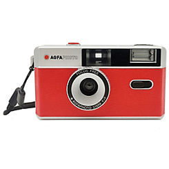 Agfa Re-Usable Compact Camera - Red