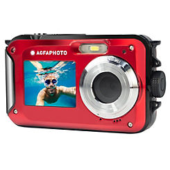 Agfa Realishot WP8000 Waterproof Digital Camera - Red