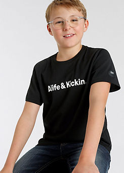 Alife & Kickin Kids Printed Basic T-Shirt