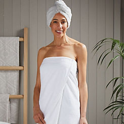 Allure Bath Fashions Ladies Towel Shower Wrap