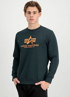 Alpha Industries Logo Print Sweatshirt