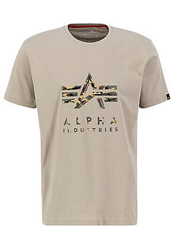 Alpha Industries Logo Print T-Shirt