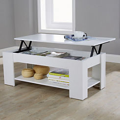 Ancona Lift Up Storage Coffee & TV Dining Table