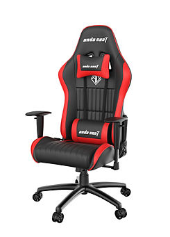 Andaseat Jungle Premium Medium Gaming Chair - Black & Red