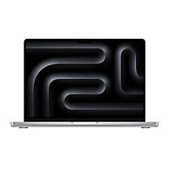 Apple 14-inch MacBook Pro: Apple M3 Chip with 8-Core CPU & 10-Core GPU, 1TB SSD - Silver