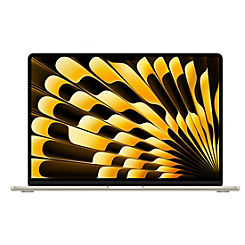 Apple MacBook Air (M2, 2023) 15-inch with 8-core CPU & 10-core GPU, 256GB - Starlight