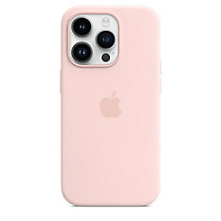 Apple iPhone 14 Pro Silicone Case - Chalk Pink