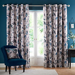 Appletree Heritage Windsford Pair of Lined Eyelet Curtains