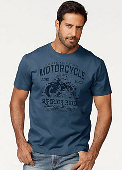 Arizona Printed Motorcycle T-Shirt