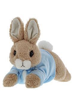 Beatrix Potter Laying Down Large Peter Rabbit Soft Toy