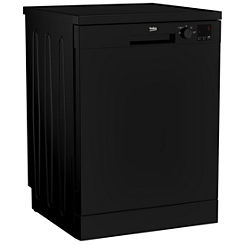 Beko 4 Temperature Dishwasher DVN04320B - Black