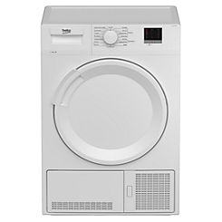 Beko 7KG Condenser Tumble Dryer DTLCE70051W - White