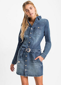 freemans denim dress