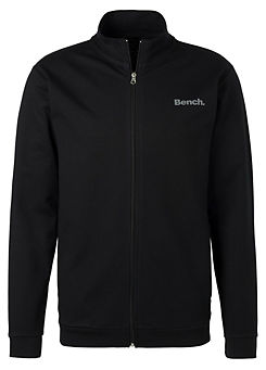 Bench Logo Print Stand-Up Collar Sweat Jacket