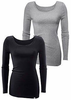 Bench Pack of 2 Long Sleeve Tops