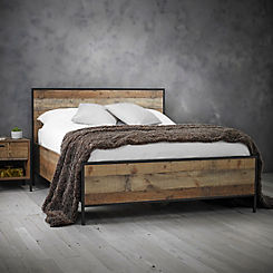 Bergen Wooden Double Bed