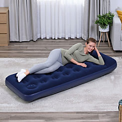 Bestway Easy Inflate Flocked Single Inflatable Air Bed