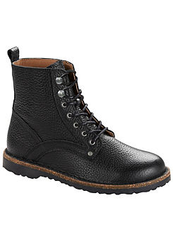 Birkenstock Bryson Black Leather Boots
