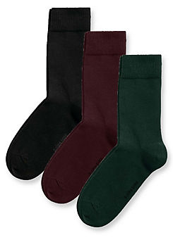 Bjorn Borg Mens Pack of 3 Core Ankle Socks