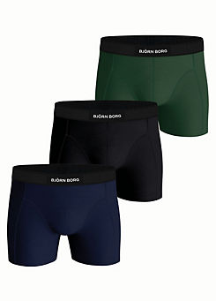 Bjorn Borg Premium Cotton Stretch Boxer 3 Pack