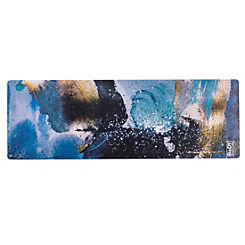 Body Sculpture Large Suede Yoga Mat - Galaxy