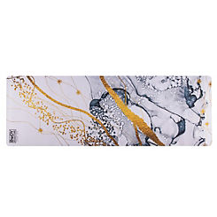Body Sculpture Large Suede Yoga Mat - Marble