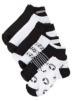 Bonprix Pack of 6 Pairs Of Trainer Socks