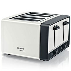 Bosch DesignLine Ergo 4 Slice Toaster - White
