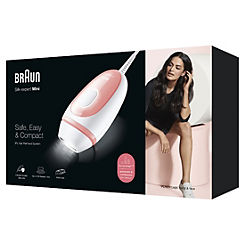 Braun IPL Silk Expert Mini PL1014 Latest Generation IPL for Women, Permanent Visible Hair Removal with Travel Pouch