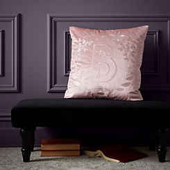 Bridgerton By Catherine Lansfield Pink Regency Crown 45 x 45cm Filled Cushion