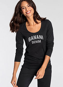 Bruno Banani Logo Print Long Sleeve T-Shirt